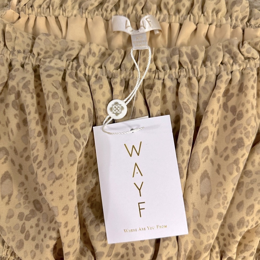W.A.Y.F Smocked Off-Shoulder Top - Picture 5 of 5